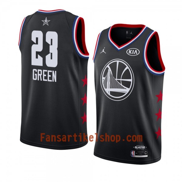 Golden State Warriors Trikot Draymond Green 23 2019 All-Star Jordan Brand Schwarz Swingman - Herren Golden State Warriors Trikot Draymond Green 23 2019 All-Star Jordan Brand Schwarz Swingman - Herren